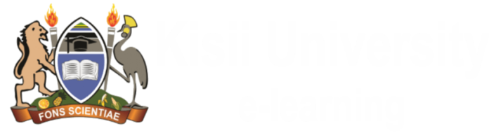 Kisii University E-learning Portal