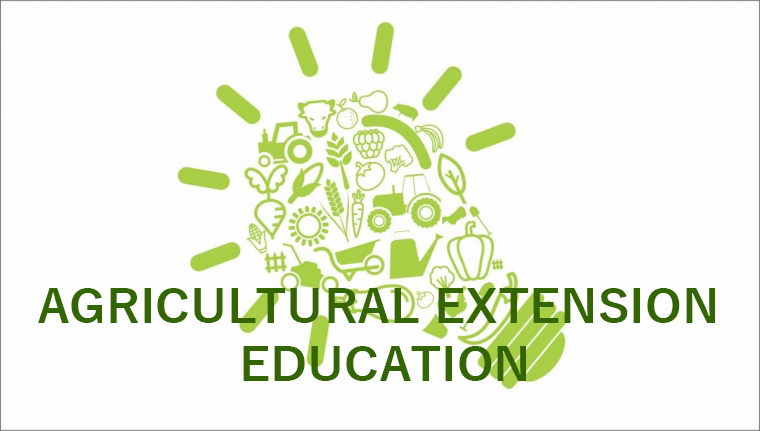 AGRICULTURAL EXTENSION EDUCATION